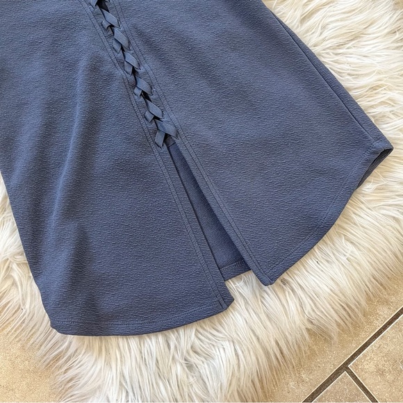 Navy Blue Blouse - Picture 5 of 6